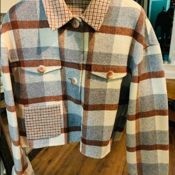 Petite Studio Reversible Wool Jacket - Picture 2 of 6